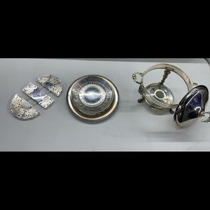 Silver Vintage Dishes